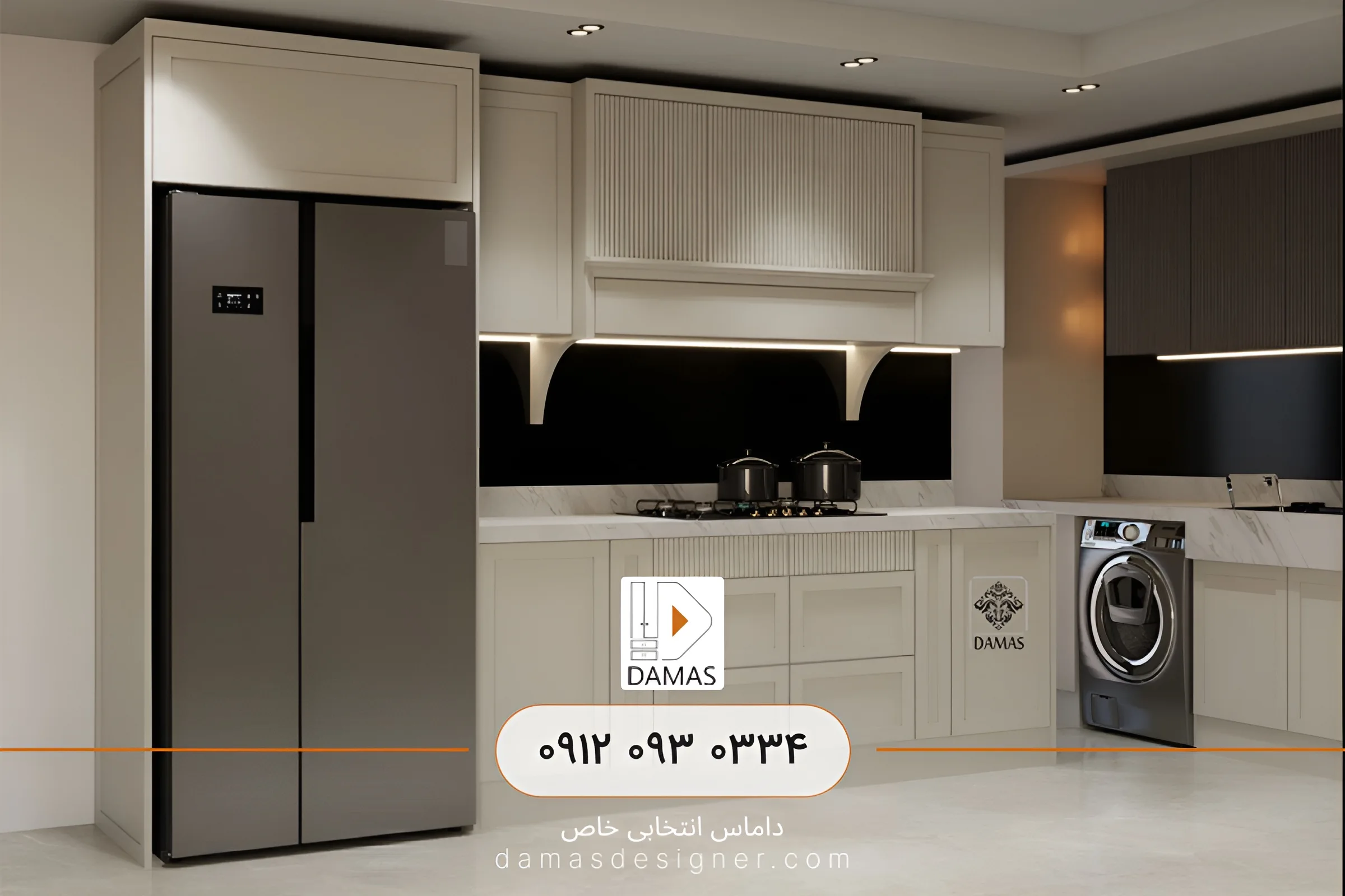 قیمت کابینت نئوکلاسیک گریژ و طوسی در کرج
